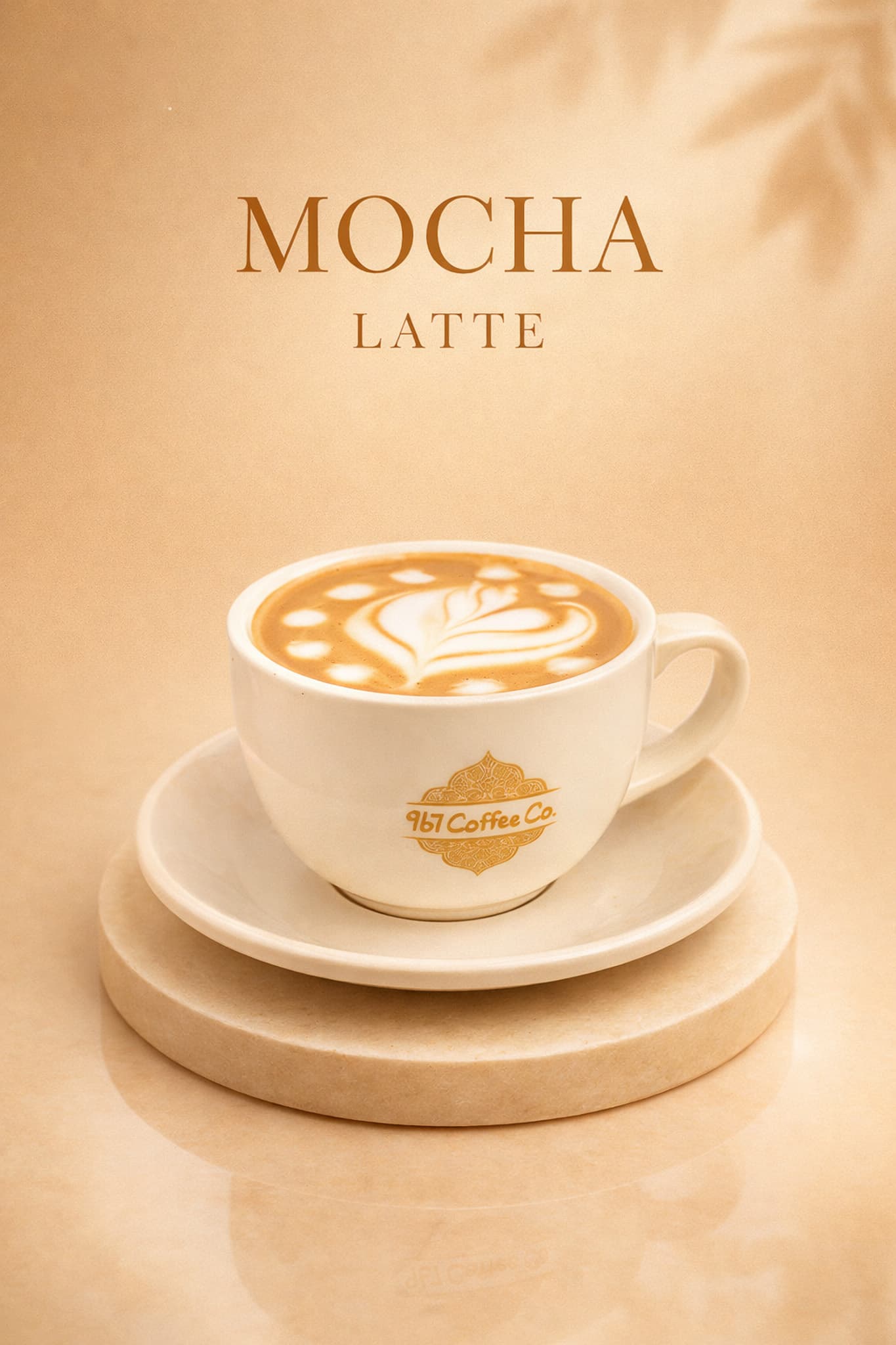 Mocha Latte — Chocolate and espresso in perfect harmony.