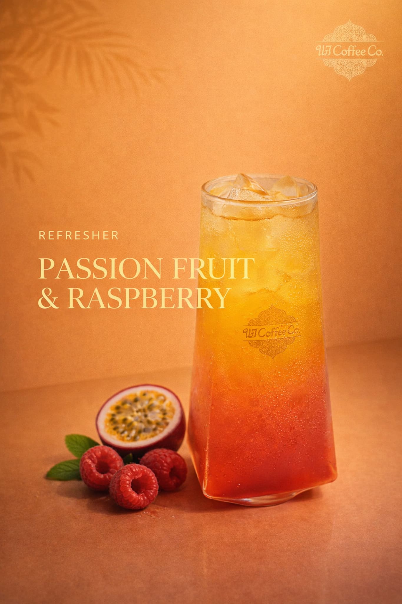 Passion Fruit & Raspberry — Tropical meets tart — a bold duo.