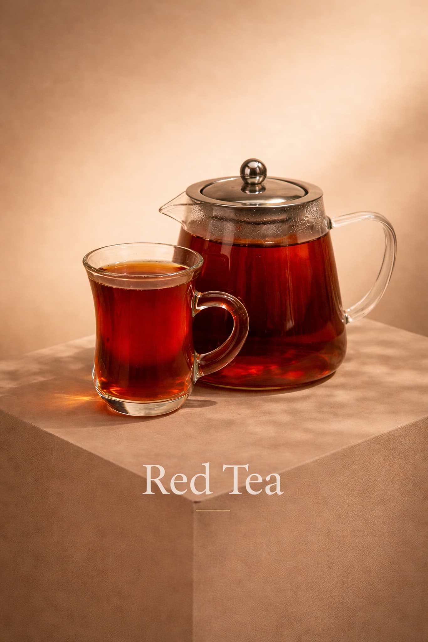 Red Tea — Premium Black Tea with Cloves, Cardamom & Mint