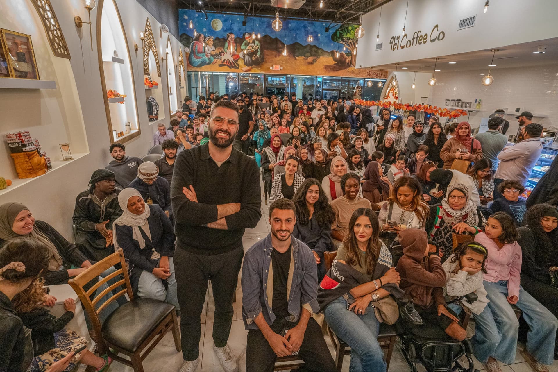 967 Coffee Co. friends sharing a moment over coffee